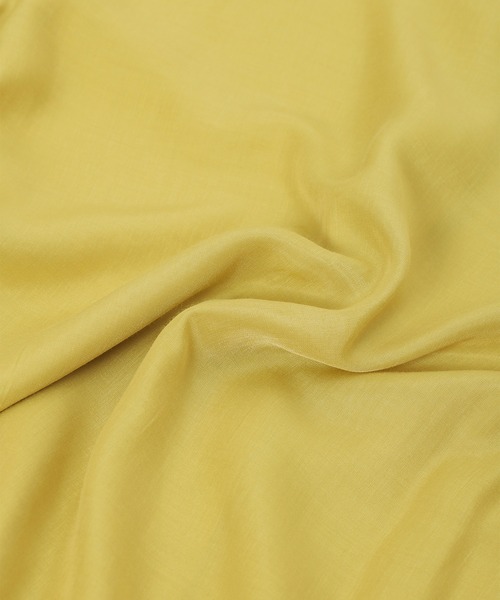 fifth calin（フィフスカラン）の「ノーカラーバルーンスリーブブラウス（シャツ/ブラウス・レディース・イエロー/オレンジ/グリーン・MEDIUM）」の11枚目の写真