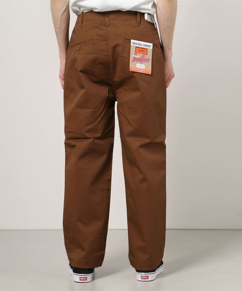 UNIVERSAL OVERALL（ユニバーサルオーバーオール）の「【UNIVERSAL OVERALL/ユニバーサルオーバーオール】 WIDE FIT/ ワイドフィット/ ワークパンツ/ チノパン（チノパンツ・メンズ・ブラック/グレー/ネイビー/ライトブラウン/ベージュ・28inch/30inch/32inch/34inch/36inch）」の7枚目の写真