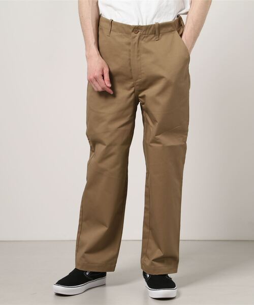 UNIVERSAL OVERALL（ユニバーサルオーバーオール）の「【UNIVERSAL OVERALL/ユニバーサルオーバーオール】 WIDE FIT/ ワイドフィット/ ワークパンツ/ チノパン（チノパンツ・メンズ・ブラック/グレー/ネイビー/ライトブラウン/ベージュ・28inch/30inch/32inch/34inch/36inch）」の10枚目の写真