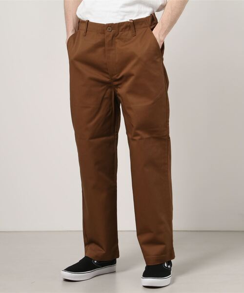 UNIVERSAL OVERALL（ユニバーサルオーバーオール）の「【UNIVERSAL OVERALL/ユニバーサルオーバーオール】 WIDE FIT/ ワイドフィット/ ワークパンツ/ チノパン（チノパンツ・メンズ・ブラック/グレー/ネイビー/ライトブラウン/ベージュ・28inch/30inch/32inch/34inch/36inch）」の9枚目の写真