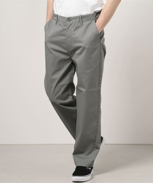 UNIVERSAL OVERALL（ユニバーサルオーバーオール）の「【UNIVERSAL OVERALL/ユニバーサルオーバーオール】 WIDE FIT/ ワイドフィット/ ワークパンツ/ チノパン（チノパンツ・メンズ・ブラック/グレー/ネイビー/ライトブラウン/ベージュ・28inch/30inch/32inch/34inch/36inch）」の8枚目の写真