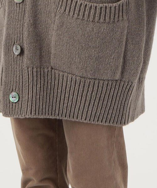 GALERIE VIE（ギャルリー ヴィー）の「□ファインウール Vネックロング