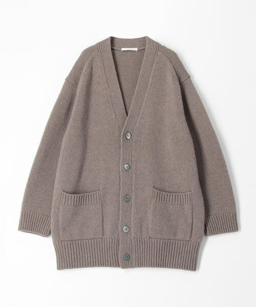 GALERIE VIE（ギャルリー ヴィー）の「□ファインウール Vネックロング