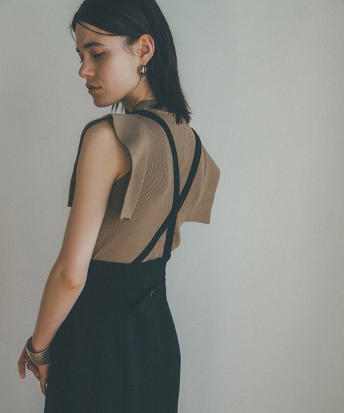 CLANE（クラネ）の「【CLANE(クラネ)】スクエアスリーブニット SQUARE SLEEVE KNIT 10106-2112（ニット/セーター・レディース・ホワイト/ブラック/ベージュ/オレンジ・1）」の18枚目の写真