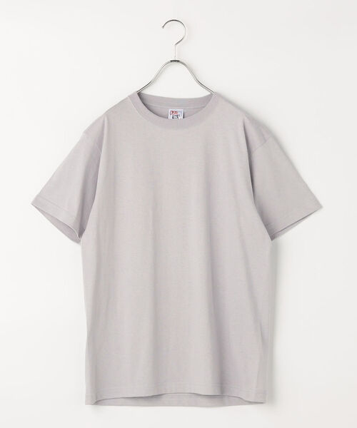 FREDY MAC（フレディーマック）の「【CROSS&STITCH/クロスアンドステッチ】6.2oz オープンエンド Tシャツ（Tシャツ/カットソー・メンズ・ブラック/オレンジ/グリーン/カーキ/グレー/ベージュ/レッド/ネイビー/ダークブラウン/パープル/ライトピンク/マスタード/ブルー/ライトグリーン/オフホワイト/ベビーピンク/キャメル/チャコールグレー・LARGE/MEDIUM/X-LARGE）」の5枚目の写真