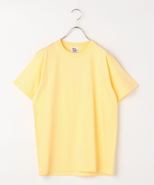 FREDY MAC（フレディーマック）の「【CROSS&STITCH/クロスアンドステッチ】6.2oz オープンエンド Tシャツ（Tシャツ/カットソー・メンズ・ブラック/オレンジ/グリーン/カーキ/グレー/ベージュ/レッド/ネイビー/ダークブラウン/パープル/ライトピンク/マスタード/ブルー/ライトグリーン/オフホワイト/ベビーピンク/キャメル/チャコールグレー・LARGE/MEDIUM/X-LARGE）」の13枚目の写真