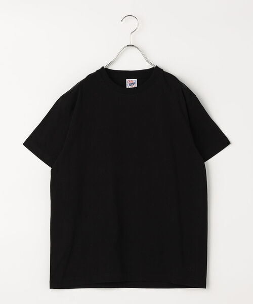 FREDY MAC（フレディーマック）の「【CROSS&STITCH/クロスアンドステッチ】6.2oz オープンエンド Tシャツ（Tシャツ/カットソー・メンズ・ブラック/オレンジ/グリーン/カーキ/グレー/ベージュ/レッド/ネイビー/ダークブラウン/パープル/ライトピンク/マスタード/ブルー/ライトグリーン/オフホワイト/ベビーピンク/キャメル/チャコールグレー・LARGE/MEDIUM/X-LARGE）」の3枚目の写真