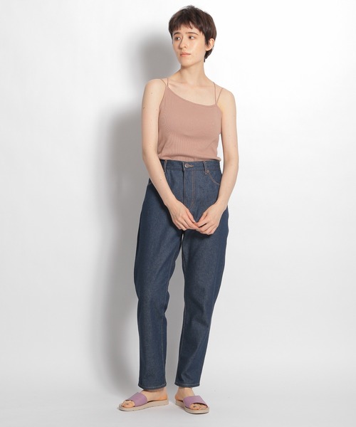 niko and...（ニコアンド）の「カップ付きアシメリブキャミソール（キャミソール・レディース・ライトグレー/モカ/ブラック・SMALL/MEDIUM）」の18枚目の写真