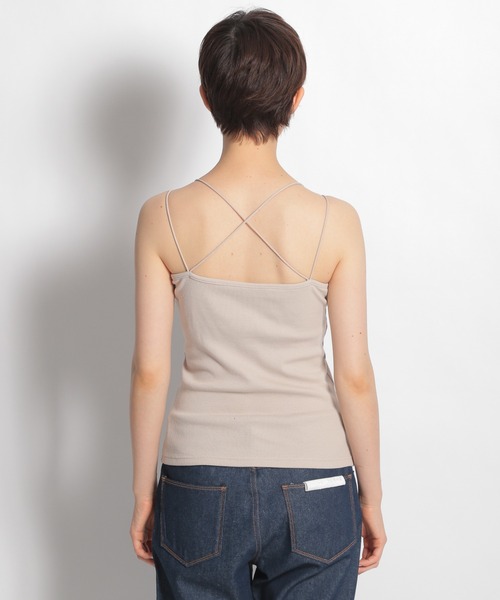 niko and...（ニコアンド）の「カップ付きアシメリブキャミソール（キャミソール・レディース・ライトグレー/モカ/ブラック・SMALL/MEDIUM）」の14枚目の写真
