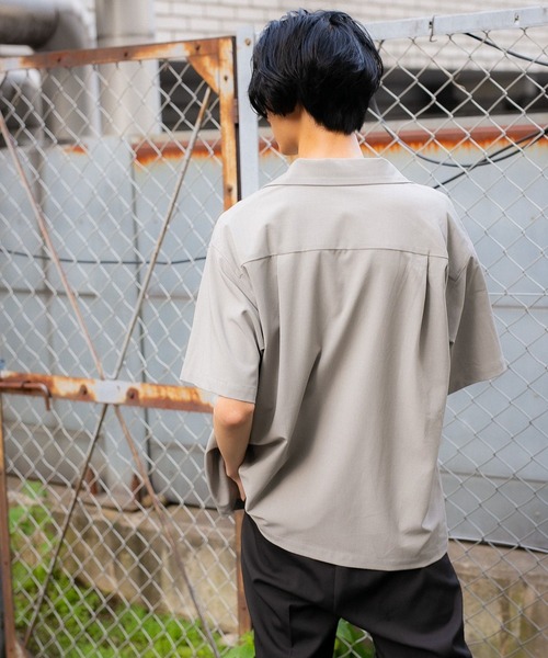 PBLIM（ページボーイリム）の「【PAGEBOYLIM】ワークシャツ（シャツ/ブラウス・レディース・ライトグレー/ブラック・MEDIUM/LARGE）」の13枚目の写真