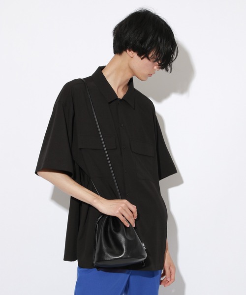 PBLIM（ページボーイリム）の「【PAGEBOYLIM】ワークシャツ（シャツ/ブラウス・レディース・ライトグレー/ブラック・MEDIUM/LARGE）」の17枚目の写真