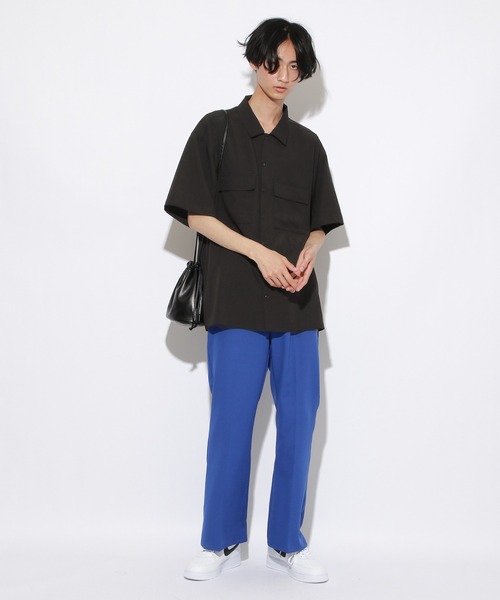 PBLIM（ページボーイリム）の「【PAGEBOYLIM】ワークシャツ（シャツ/ブラウス・レディース・ライトグレー/ブラック・MEDIUM/LARGE）」の19枚目の写真