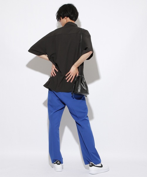 PBLIM（ページボーイリム）の「【PAGEBOYLIM】ワークシャツ（シャツ/ブラウス・レディース・ライトグレー/ブラック・MEDIUM/LARGE）」の21枚目の写真