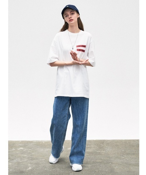 ONA（オーエヌエー）の「『ONA/オーエヌエー』IT JUST SHORT SLEEVE TEE/バックプリント半袖Tシャツ（Tシャツ/カットソー・メンズ・ホワイト/ブラック・M/L）」の9枚目の写真