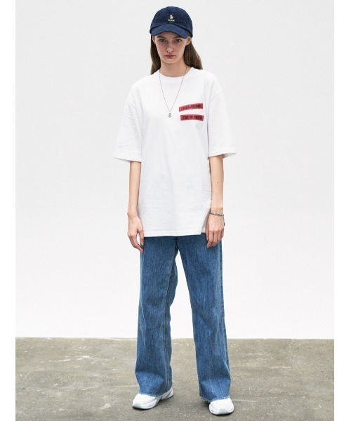 ONA（オーエヌエー）の「『ONA/オーエヌエー』IT JUST SHORT SLEEVE TEE/バックプリント半袖Tシャツ（Tシャツ/カットソー・メンズ・ホワイト/ブラック・M/L）」の13枚目の写真