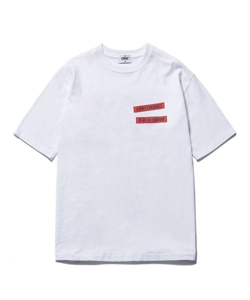 ONA（オーエヌエー）の「『ONA/オーエヌエー』IT JUST SHORT SLEEVE TEE/バックプリント半袖Tシャツ（Tシャツ/カットソー・メンズ・ホワイト/ブラック・M/L）」の20枚目の写真