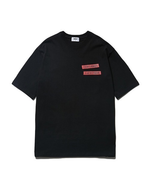 ONA（オーエヌエー）の「『ONA/オーエヌエー』IT JUST SHORT SLEEVE TEE/バックプリント半袖Tシャツ（Tシャツ/カットソー・メンズ・ホワイト/ブラック・M/L）」の3枚目の写真