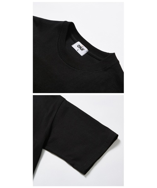 ONA（オーエヌエー）の「『ONA/オーエヌエー』IT JUST SHORT SLEEVE TEE/バックプリント半袖Tシャツ（Tシャツ/カットソー・メンズ・ホワイト/ブラック・M/L）」の5枚目の写真