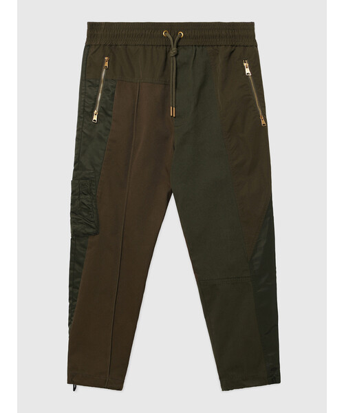 DIESEL（ディーゼル）の「メンズ イージーパンツ ミックスファブリック パッチワーク（その他パンツ・メンズ・ダークグレー/ダークブルー・SMALL/MEDIUM/X-LARGE/LARGE）」の14枚目の写真