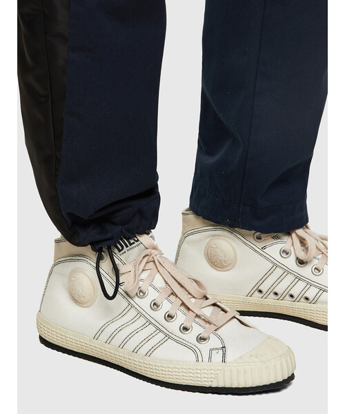 DIESEL（ディーゼル）の「メンズ イージーパンツ ミックスファブリック パッチワーク（その他パンツ・メンズ・ダークグレー/ダークブルー・SMALL/MEDIUM/X-LARGE/LARGE）」の17枚目の写真