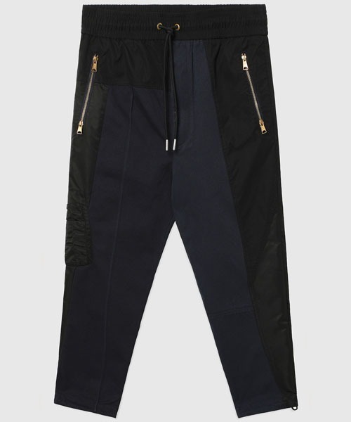 DIESEL（ディーゼル）の「メンズ イージーパンツ ミックスファブリック パッチワーク（その他パンツ・メンズ・ダークグレー/ダークブルー・SMALL/MEDIUM/X-LARGE/LARGE）」の3枚目の写真