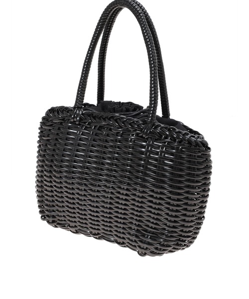 fifth（フィフス）の「ビニールミニバスケットバッグ（ハンドバッグ・レディース・クリア/ブラック・FREE）」の6枚目の写真