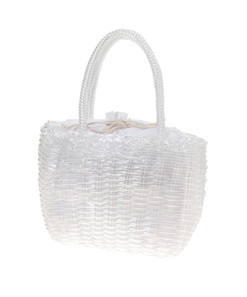 fifth（フィフス）の「ビニールミニバスケットバッグ（ハンドバッグ・レディース・クリア/ブラック・FREE）」の8枚目の写真