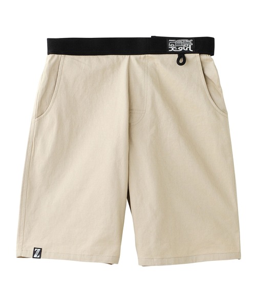 X-girl（エックスガール）の「X-girl × JIMMY'Z EASY HALF PANTS（その他パンツ・レディース・ベージュ/グリーン/ブラック/マルチ・S/M）」の7枚目の写真