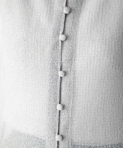 MILLION CARATS（ミリオンカラッツ）の「【STYLE４】前後2WAYメッシュシア―ロングカーデ（ワンピース・レディース・ブラック/ブラウン/ミント・FREE）」の20枚目の写真