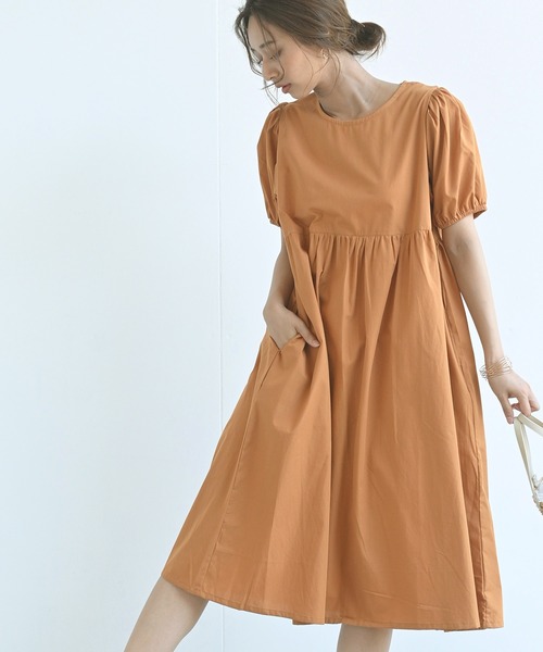 セール Rps アールピーエス のファッション コットンポプリンワンピース ワンピース
