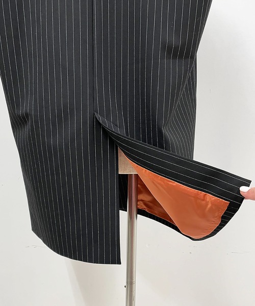 HERENCIA（ヘレンチア）の「ピンストライプダブルベスト（ベスト・レディース・ブラック系その他・M）」の11枚目の写真