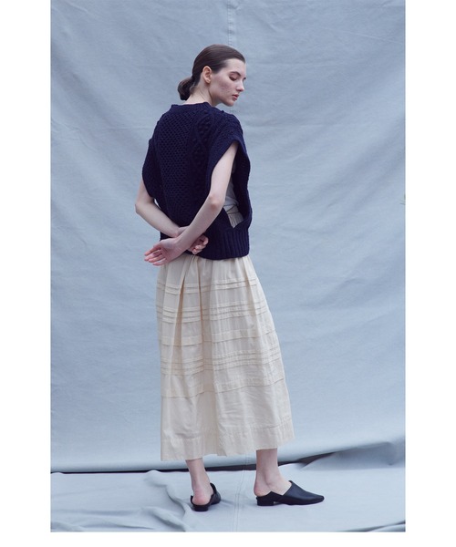 Heriter（エリテ）の「コットンシルクスカート（スカート）」 - WEAR