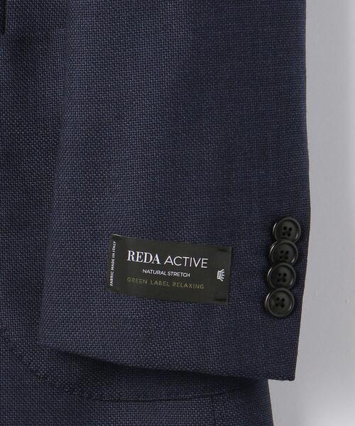 green label relaxing(グリーンレーベルリラクシング)の「<REDA ACTIVE×green label relaxing>織無地2B S/RV ジャケット(テーラードジャケット・メンズ・グレー/ネイビー・44/46/42/48/50/52)」の7枚目の写真