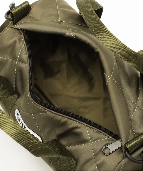 SLOBE IENA（スローブイエナ）の「【OUTDOOR/アウトドア】SLOBE別注キルトミニロールショルダーバッグ◆（ショルダーバッグ・レディース・ベージュ/カーキ・FREE）」の6枚目の写真