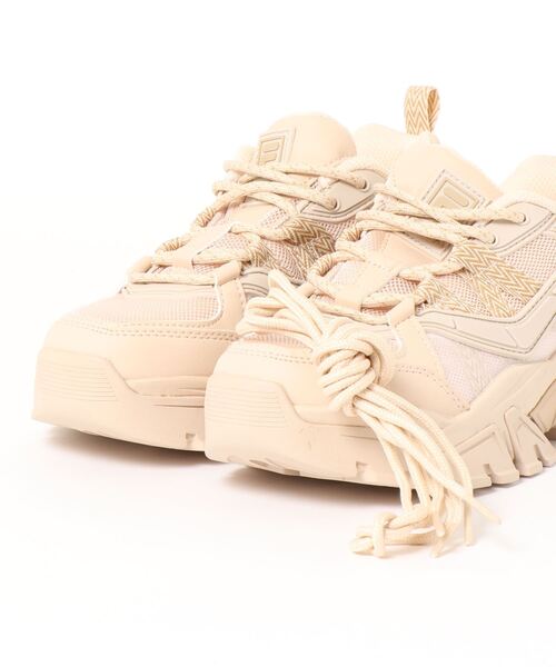 FILA（フィラ）の「Ｚバッファー２ / Z BUFFER 2 / 厚底スニーカー（スニーカー・レディース・ブラック/ベージュ/ベージュ系その他・26.0cm/28.0cm/25.0cm/27.0cm/24.0cm/23.0cm）」の12枚目の写真