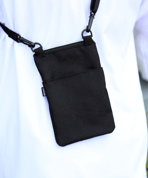 BEN DAVIS（ベンデイビス）の「【BEN DAVIS／ベンデイビス】メッシュミニバッグ BDW-8156 ミニショルダーポーチ（ショルダーバッグ・メンズ・ブラック/ベージュ/ブラウン/グレー・FREE）」の6枚目の写真