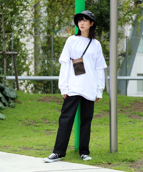 BEN DAVIS（ベンデイビス）の「【BEN DAVIS／ベンデイビス】メッシュミニバッグ BDW-8156 ミニショルダーポーチ（ショルダーバッグ・メンズ・ブラック/ベージュ/ブラウン/グレー・FREE）」の17枚目の写真