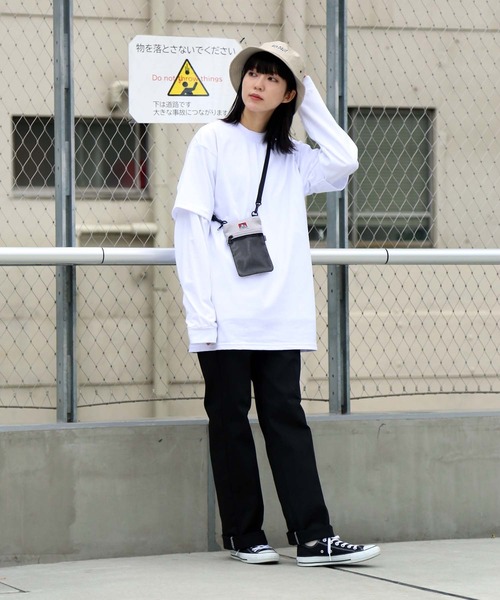 BEN DAVIS（ベンデイビス）の「【BEN DAVIS／ベンデイビス】メッシュミニバッグ BDW-8156 ミニショルダーポーチ（ショルダーバッグ・メンズ・ブラック/ベージュ/ブラウン/グレー・FREE）」の5枚目の写真