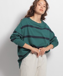 niko and... | [DIRECTION LINE]ボーダービッグロンT(Tシャツ/カットソー)