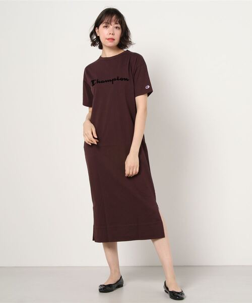ブランド古着 Tシャツワンピース ワンピース Champion チャンピオン のファッション通販 Zozoused