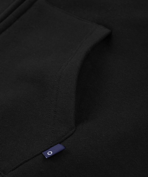 87mm（87mm）の「【87MM / Mmlg】MMLG HOOD ZIPUP / パルチムエムエム MMLG ワンポイント ロゴ ジップアップ フーディー（パーカー・レディース・ブラック/ネイビー/グレー・SMALL/MEDIUM/LARGE）」の14枚目の写真