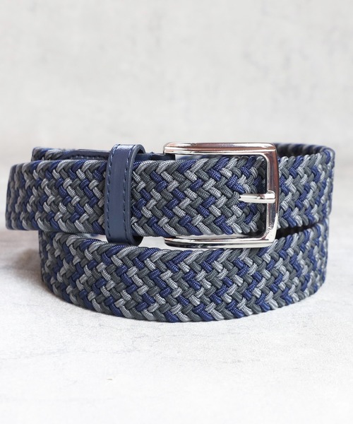 ８(eight)（エイト）の「無地メッシュベルト（ベルト・メンズ・ブラック/カーキ/グレー系その他/ベージュ/ダークグレー/ネイビー/アイボリー/グレー系その他2/ベージュ系その他/ブラック系その他/ネイビー系・FREE）」の11枚目の写真