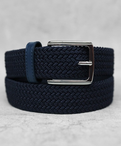 ８(eight)（エイト）の「無地メッシュベルト（ベルト・メンズ・ブラック/カーキ/グレー系その他/ベージュ/ダークグレー/ネイビー/アイボリー/グレー系その他2/ベージュ系その他/ブラック系その他/ネイビー系・FREE）」の10枚目の写真