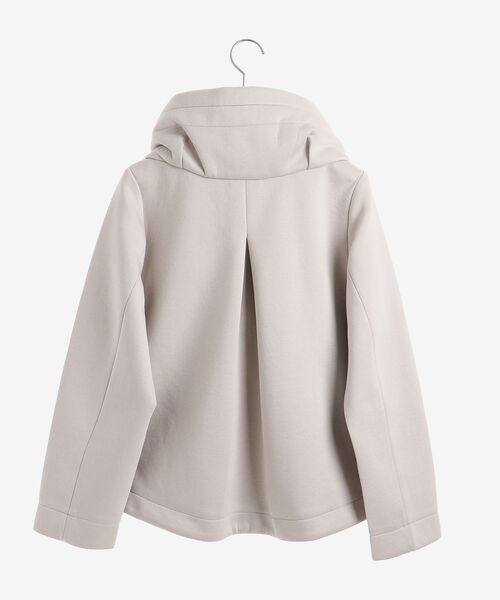 le.coeur blanc(ルクールブラン)の「【WEB限定】ボンディング×ダウンショートブルゾン(ダウンジャケット/コート・レディース・ブラック/ベージュ/ライトグリーン・38)」の16枚目の写真