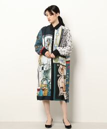 Cepica | オリジナルパッチプリント/シャツガウンワンピース(ワンピース)