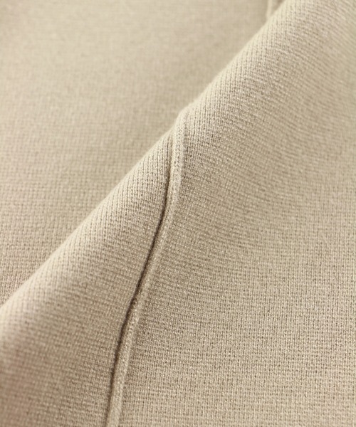 ALEXIA STAM（アリシアスタン）の「【ViVi 1月号掲載】Fake Leather Pocket Rib Knit Pants/フェイクレザーポケットリブニットパンツ（その他パンツ・レディース・ブラック/ベージュ/ブルー・S/M）」の7枚目の写真