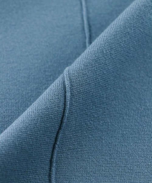 ALEXIA STAM（アリシアスタン）の「【ViVi 1月号掲載】Fake Leather Pocket Rib Knit Pants/フェイクレザーポケットリブニットパンツ（その他パンツ・レディース・ブラック/ベージュ/ブルー・S/M）」の9枚目の写真