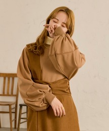 ソデボリュームキリカエスウェット/【WEB/EC限定商品】