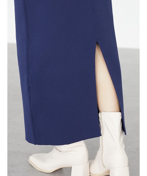 Green　Parks（グリーンパークス）の「<軽量・ウォッシャブル>ニットスカート＊（スカート・レディース・ベージュ/ネイビー・FREE）」の17枚目の写真