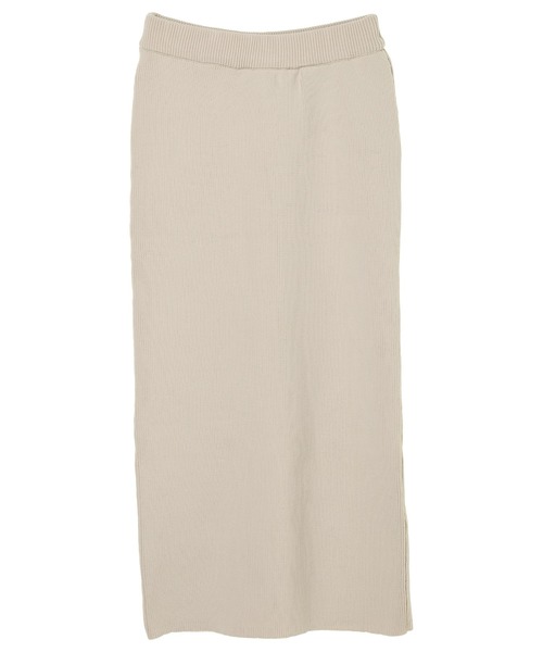 Green　Parks（グリーンパークス）の「<軽量・ウォッシャブル>ニットスカート＊（スカート・レディース・ベージュ/ネイビー・FREE）」の11枚目の写真